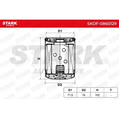 Filtr Oleju Stark SKOF-0860129 SKOF-0860129 - foto 5