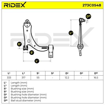 Wahacz RIDEX 273C0548 273C0548 - foto 4
