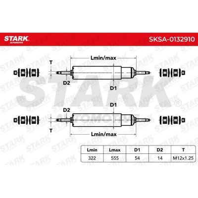 Amortyzator Stark SKSA-0132910 SKSA-0132910 - foto 7