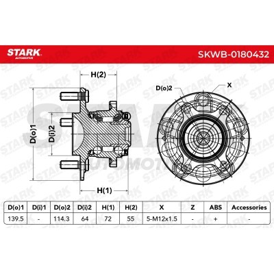 Łożysko Koła Stark SKWB-0180432 SKWB-0180432 - foto 3