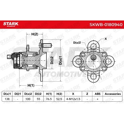 Łożysko Koła Stark SKWB-0180940 SKWB-0180940 - foto 5