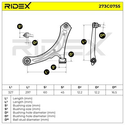 Wahacz RIDEX 273C0755 273C0755 - foto 6