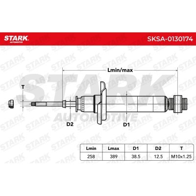 Amortyzator Stark SKSA-0130174 SKSA-0130174 - foto 4