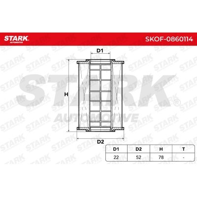 Filtr Oleju Stark SKOF-0860114 SKOF-0860114 - foto 5