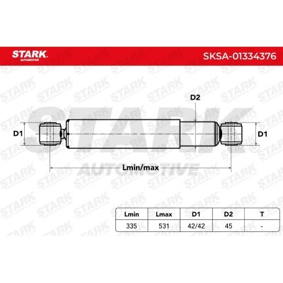 Amortyzator Stark SKSA-01334376 SKSA-01334376 - foto 6