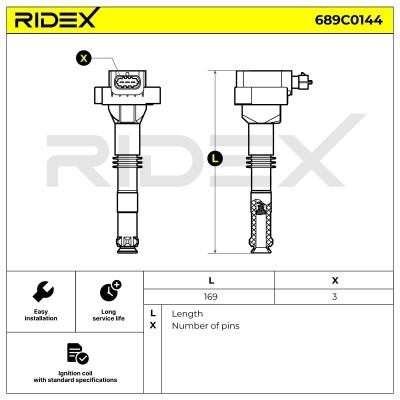 Cewka Zapłonowa RIDEX 689C0144 689C0144 - foto 7