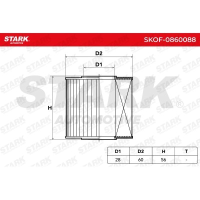 Filtr Oleju Stark SKOF-0860088 SKOF-0860088 - foto 3