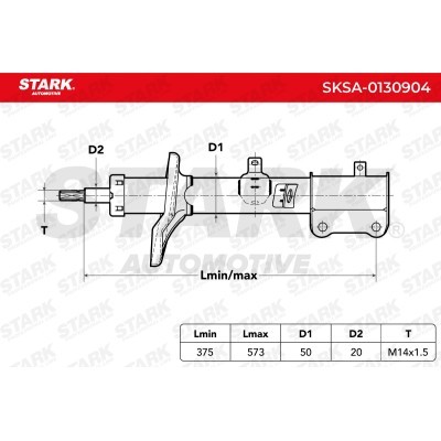 Amortyzator Stark SKSA-0130904 SKSA-0130904 - foto 3
