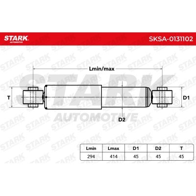 Amortyzator Stark SKSA-0131102 SKSA-0131102 - foto 3