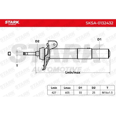 Amortyzator Stark SKSA-0132432 SKSA-0132432 - foto 7