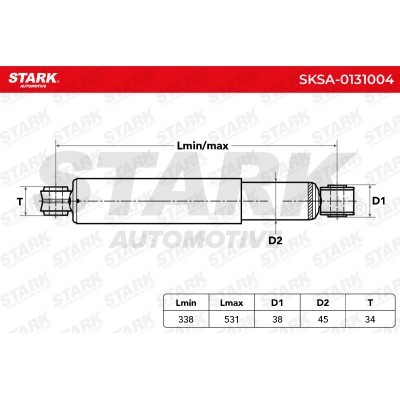 Amortyzator Stark SKSA-0131004 SKSA-0131004 - foto 3