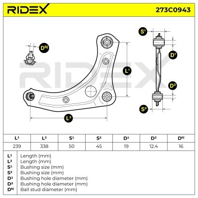 Wahacz RIDEX 273C0943 273C0943 - foto 8