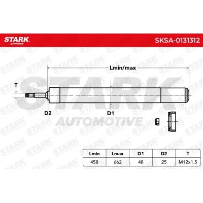 Amortyzator Stark SKSA-0131312 SKSA-0131312 - foto 3