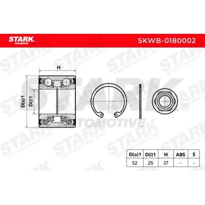 Łożysko Koła Stark SKWB-0180002 SKWB-0180002 - foto 3