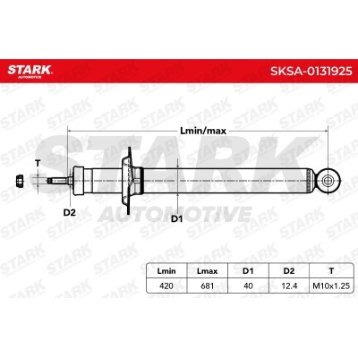 Amortyzator Stark SKSA-0131925 SKSA-0131925 - foto 3