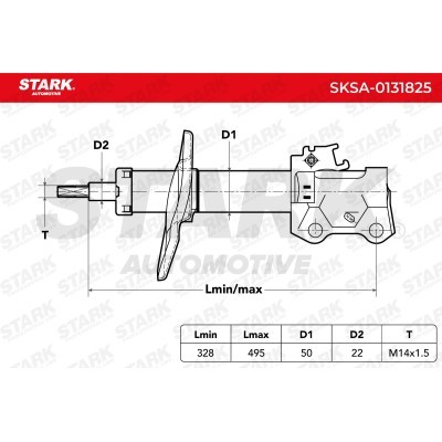 Amortyzator Stark SKSA-0131825 SKSA-0131825 - foto 3