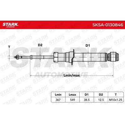Amortyzator Stark SKSA-0130846 SKSA-0130846 - foto 3