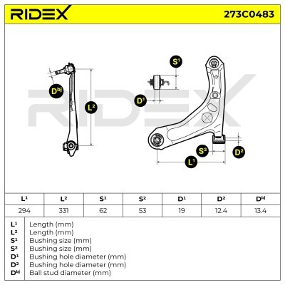 Wahacz RIDEX 273C0483 273C0483 - foto 6