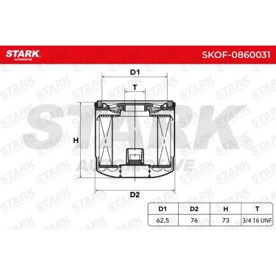 Filtr Oleju Stark SKOF-0860031 SKOF-0860031 - foto 5
