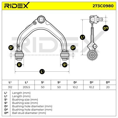Wahacz RIDEX 273C0980 273C0980 - foto 6