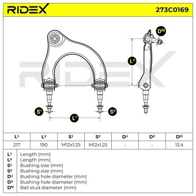 Wahacz RIDEX 273C0169 273C0169 - foto 3