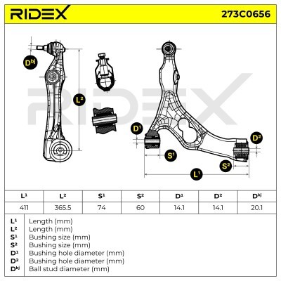 Wahacz RIDEX 273C0656 273C0656 - foto 11