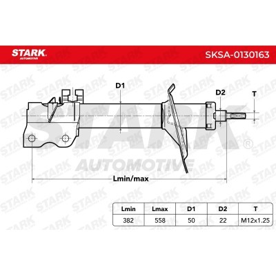 Amortyzator Stark SKSA-0130163 SKSA-0130163 - foto 4