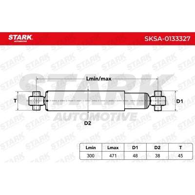 Amortyzator Stark SKSA-0133327 SKSA-0133327 - foto 6