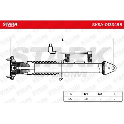 Amortyzator Stark SKSA-0133498 SKSA-0133498 - foto 5