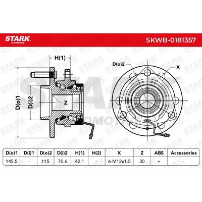 Łożysko Koła Stark SKWB-0181357 SKWB-0181357 - foto 10
