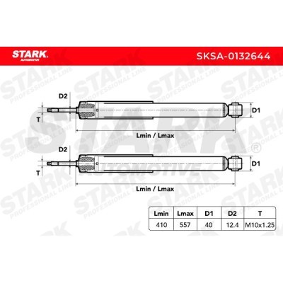 Amortyzator Stark SKSA-0132644 SKSA-0132644 - foto 3