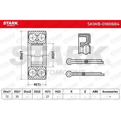 Łożysko Koła Stark SKWB-0180684 SKWB-0180684 - foto 7