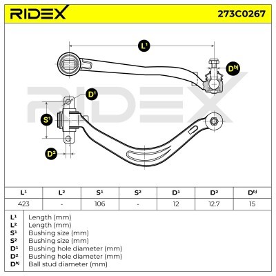 Wahacz RIDEX 273C0267 273C0267 - foto 6
