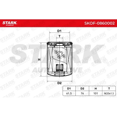Filtr Oleju Stark SKOF-0860002 SKOF-0860002 - foto 5