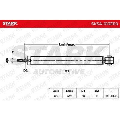 Amortyzator Stark SKSA-0132110 SKSA-0132110 - foto 3