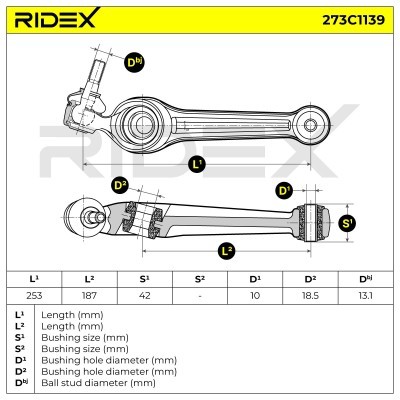 Wahacz RIDEX 273C1139 273C1139 - foto 5