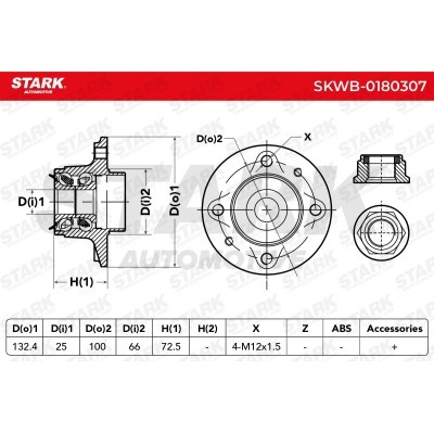Łożysko Koła Stark SKWB-0180307 SKWB-0180307 - foto 3