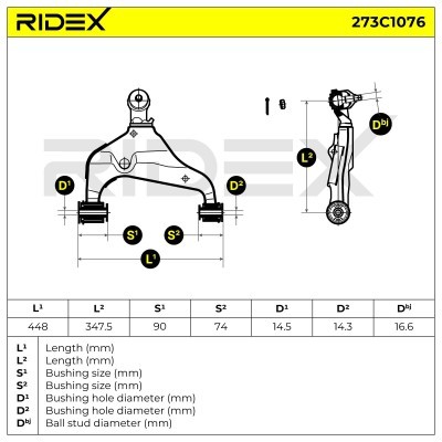 Wahacz RIDEX 273C1076 273C1076 - foto 6