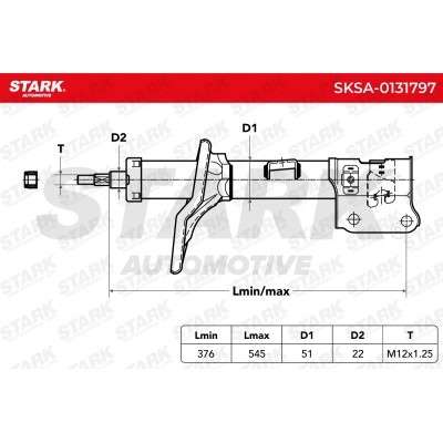 Amortyzator Stark SKSA-0131797 SKSA-0131797 - foto 3