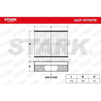 Filtr Kabinowy Stark SKIF-0170178 SKIF-0170178 - foto 5