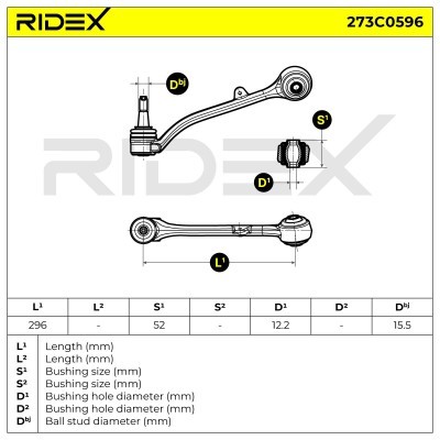 Wahacz RIDEX 273C0596 273C0596 - foto 6