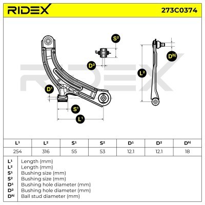 Wahacz RIDEX 273C0374 273C0374 - foto 5