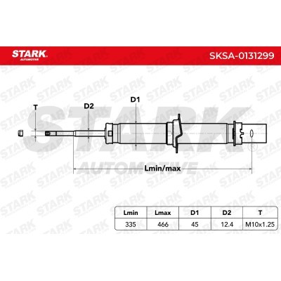 Amortyzator Stark SKSA-0131299 SKSA-0131299 - foto 2