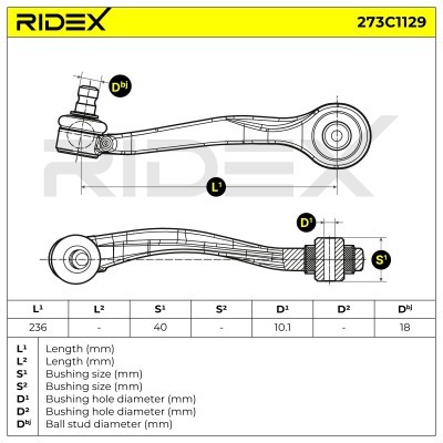 Wahacz RIDEX 273C1129 273C1129 - foto 6