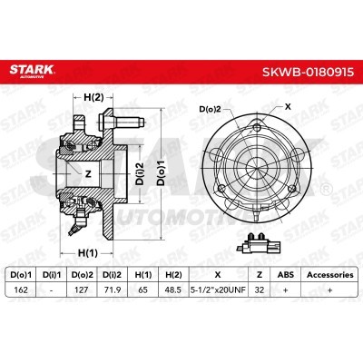 Łożysko Koła Stark SKWB-0180915 SKWB-0180915 - foto 6