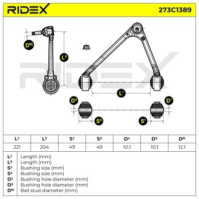Wahacz RIDEX 273C1389 273C1389 - foto 6