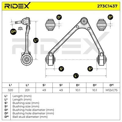 Wahacz RIDEX 273C1437 273C1437 - foto 6