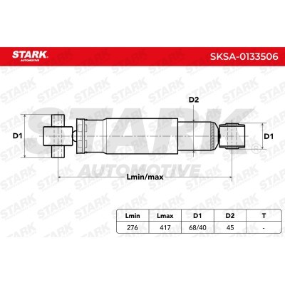 Amortyzator Stark SKSA-0133506 SKSA-0133506 - foto 6