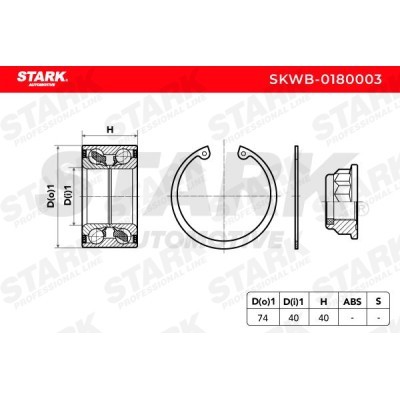 Łożysko Koła Stark SKWB-0180003 SKWB-0180003 - foto 4