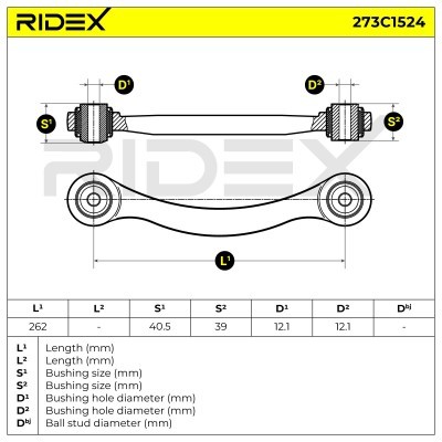 Wahacz RIDEX 273C1524 273C1524 - foto 6